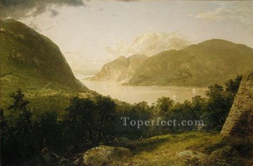 Hudson River Scene John Frederick Kensett Oil Paintings